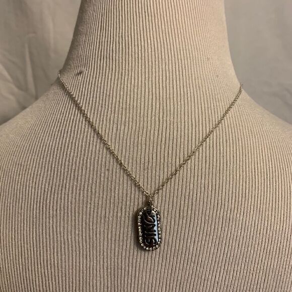 Silver Sing Pendant Necklace - Picture 1 of 5